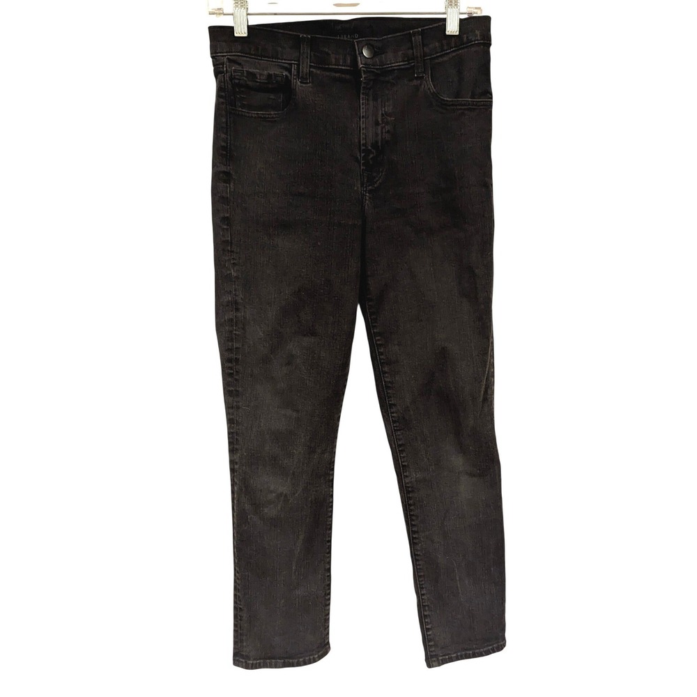 J Brand Ruby‎ Vanity Black Wash High Rise Skinny Jeans Women's Size 28